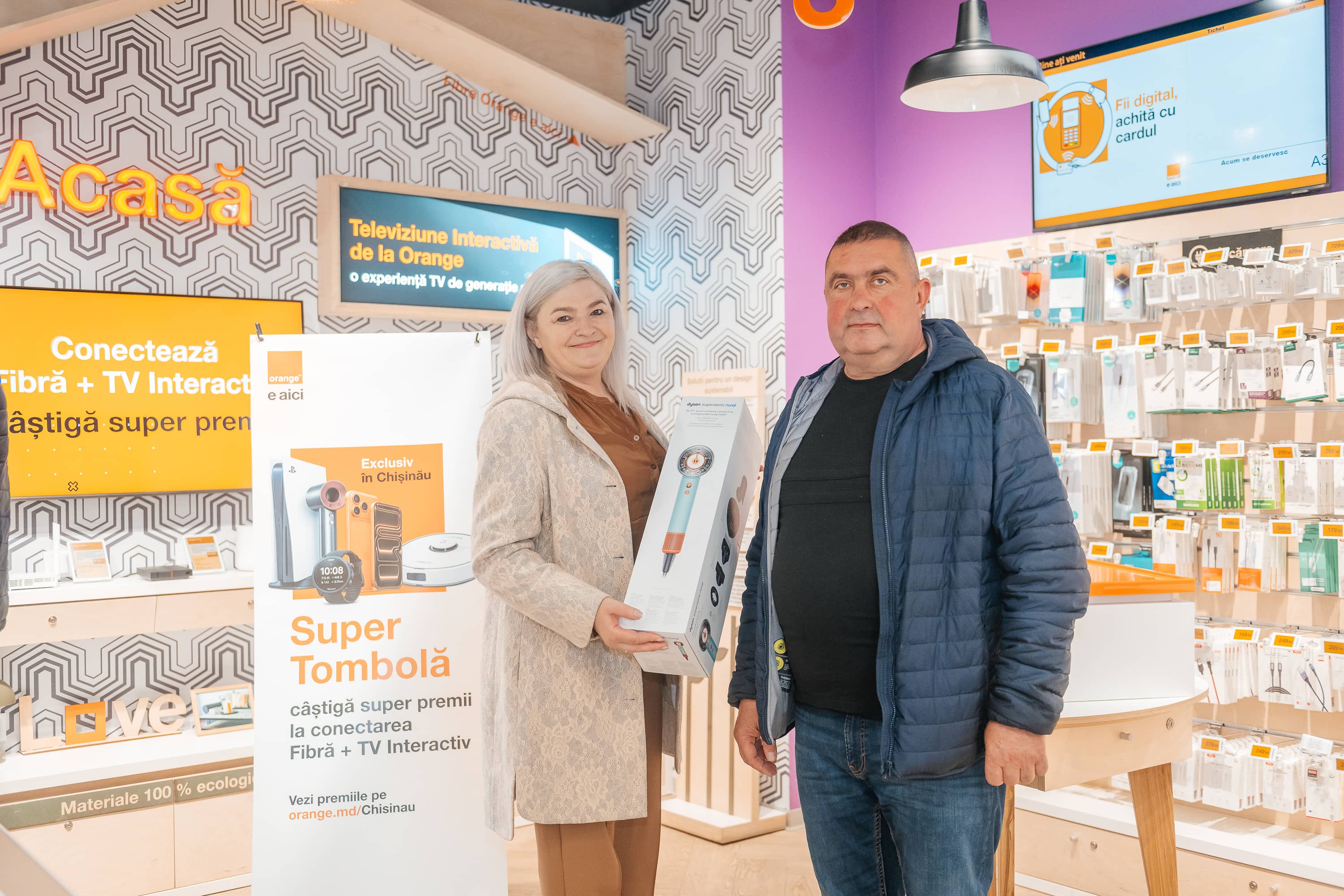Tombola Orange Chisinau